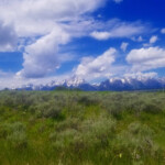 Love how the Tetons just pop out of the valley floor. 2019-07-04_Jackson_Hole-18