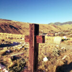Neat wooden marker. 2019-07-21_Tinker_Hill-10