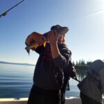 The faceless fisherman, I think he did that on purpose. 2019-07-25 On The Lake