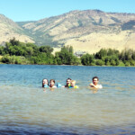 Ashley, Tommy, David, Nolan, and Luke 2019-08-25 Pineview Reservoir