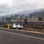 Car fire turned brush fire at Malad Pass Idaho. MaladPass-2019-09-03