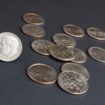 What common phrase is this? A dime a dozen.